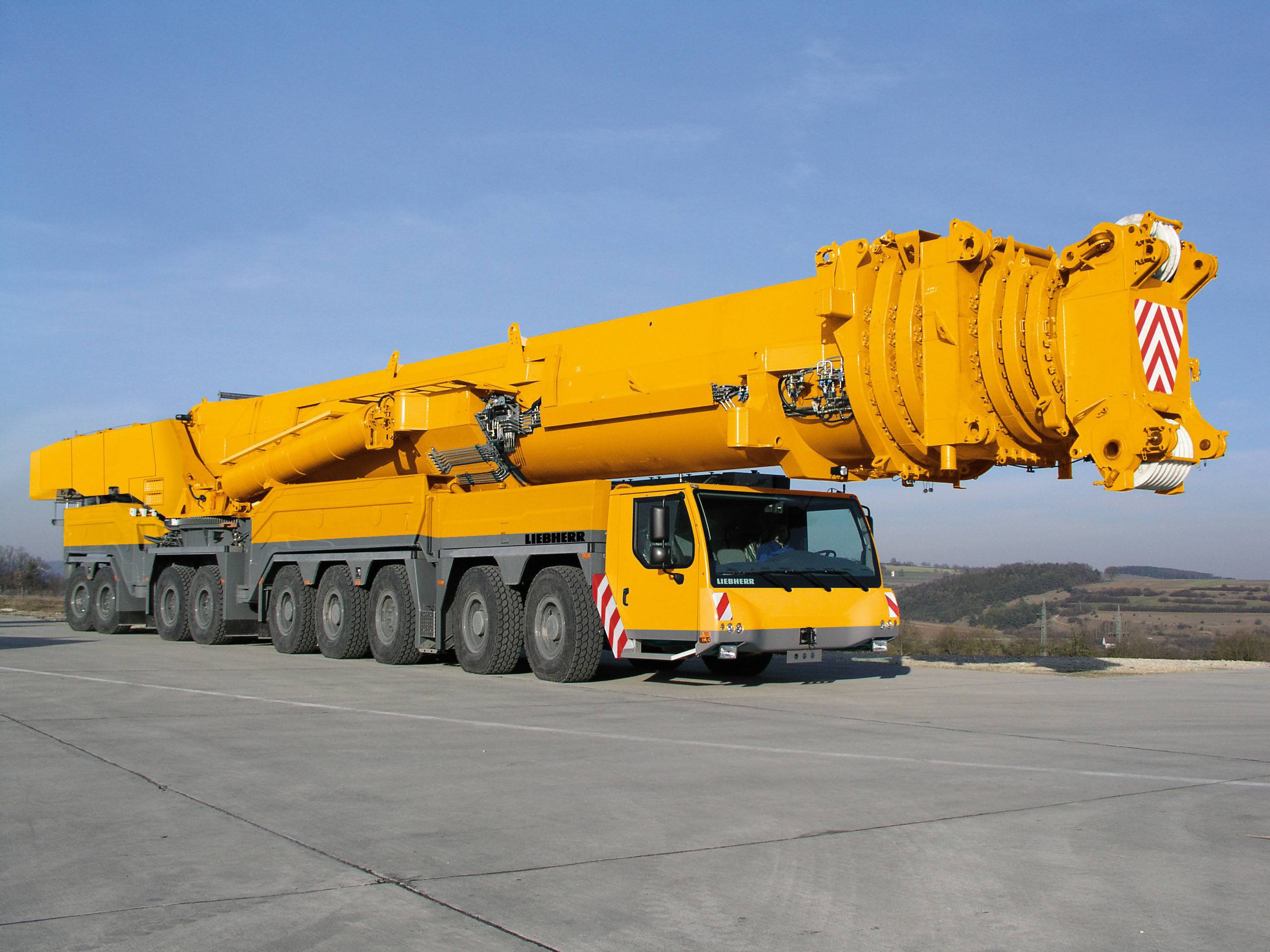 Crawler crane industrial project